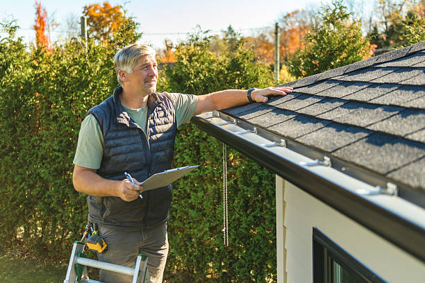 Professional Flat Roof Repair technician working in Laneview, VA